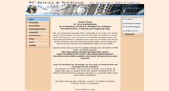 Desktop Screenshot of pc-notdienst24.com